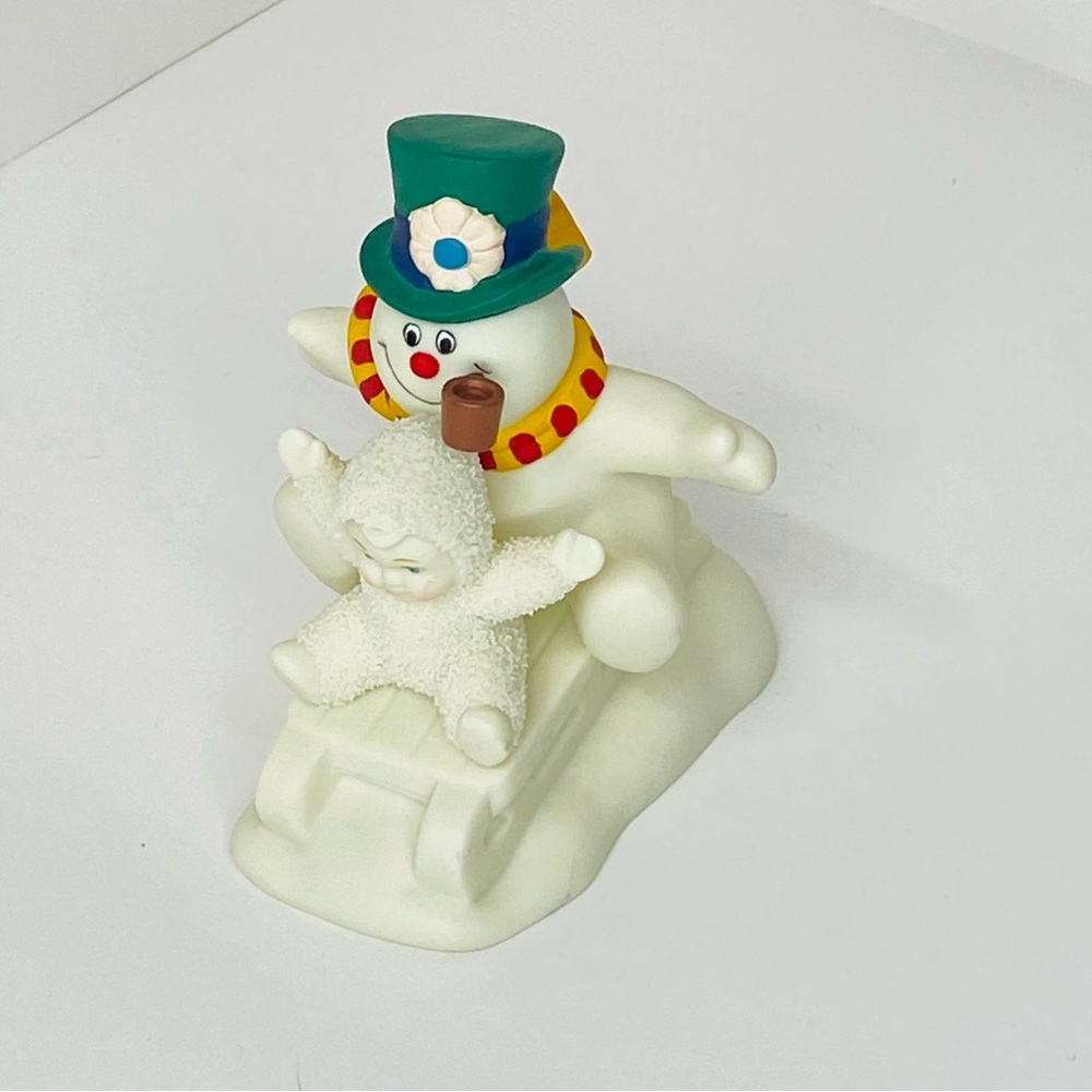 Department 56 Snowbabies Fun with Frosty The Snowman Figurine 2003 Christmas